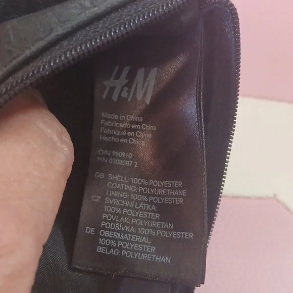 H&M Black Leather-Look Bag - Picture 2 of 7